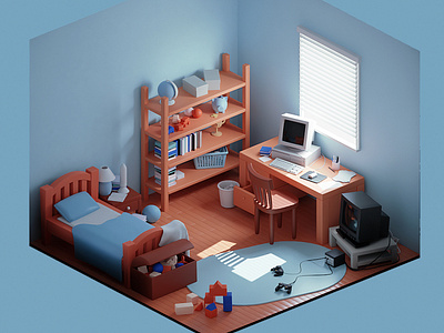 Isometric Room