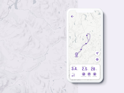 #DailyUI 029 - Map 100dailyui app dailyui design designchallenge illustration map mobile ui ux