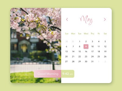 #DailyUI 038 - Calendar 100daysofui branding calendar dailyui design designchallenge dribbblechallenge illustration typography ui uichallenge ux