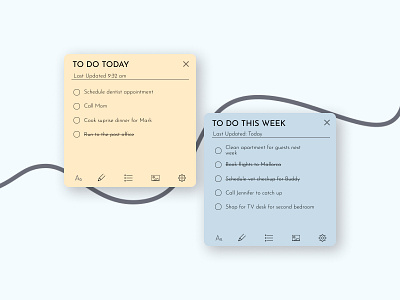 #DailyUI 065 - Notes Widget 100daysofui branding dailyui dailyui 65 dailyuio 065 design designchallenge dribbblechallenge notes notes widget post it post it notes sticky notes ui uichallenge ux widget