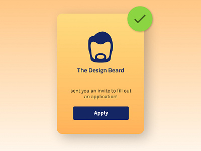 #DailyUI 078 - Pending Invitation