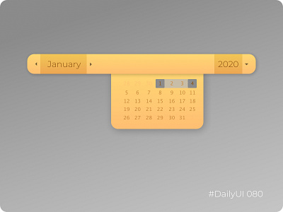 #DailyUI 080 - Date Picker 100daysofui branding calendar dailyui dailyui 080 dailyui 80 date date picker design designchallenge dribbblechallenge ui uichallenge ux