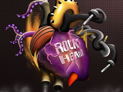 Rock Heart alan and heart music ng rock rock and roll roll
