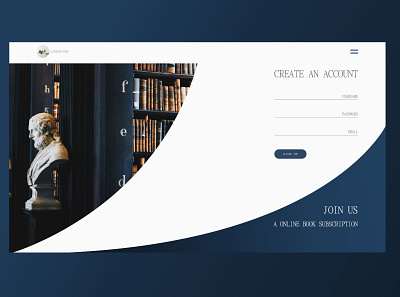Librarian dailyui dailyui 001 design ui ux webdesign website design