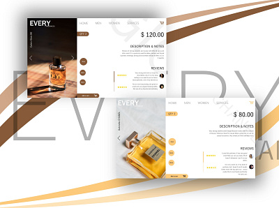 Every Fragrances e-commerce dailyui dailyui012 design ecommerce design logodesign ui ui design user experience user interface ux webdesign