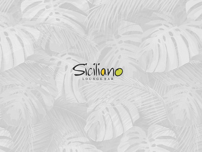 Siciliano Lounge Bar art art direction artwork cover design photoshop psd psd design