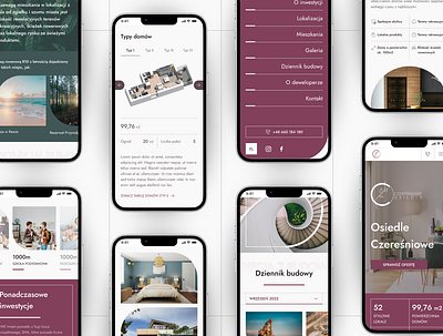 Landing page for residential complex architecture design estate home house housing estate landing page lp property residential ui ux web design website