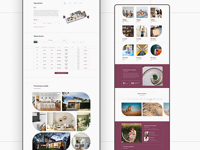 Landing page for residential complex