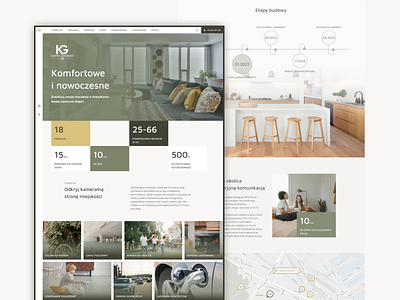 Property landing page design