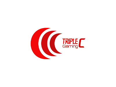 Triple C Gaming Logo Concept brand design brand identity branding branding concept design flat illustrator logo logodesign logos