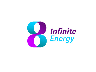 Infinite Energy Logo Concept brand design branding flat illustrator logo logodesign logos logotype minimal vector