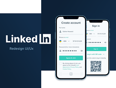 LinkedIn Redesign app design linkedin mobile mobile app redesign ui uiux ux