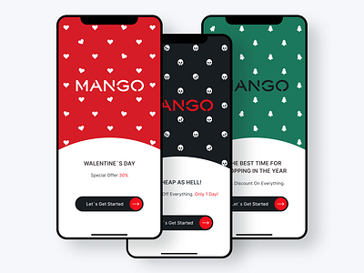 Mango Redesign Mobile App