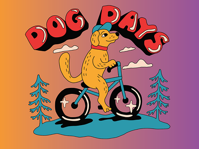 Dog Days IG sticker