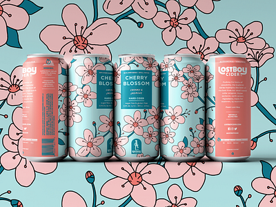 Lostboy Cider March Can: Cherry Blossom