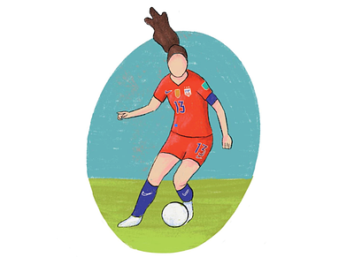 Alex Morgan alex morgan athlete fifa futbol girl illustration soccer us womens soccer uswnt