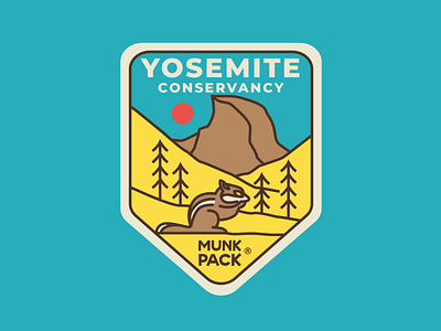 Yosemite Conservatory Badge for Munk Pack