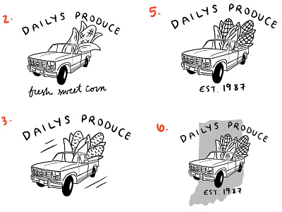 Farm Logo Sketch concepts