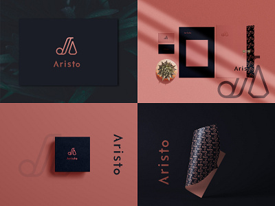 Aristo Jewelry a letter abstract brand design brand identity branding diamond logo icon jewelry design jewelry logo lettera lettermark logo premium presentation symbol vector