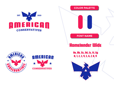 American Conservatives america american campaign conservative election government icon illustration logo patriotic political politics president presidential red states symbol usa vote voting