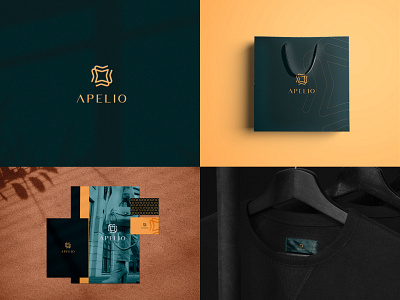 Apelio Clothing and Fashion Logo and Branding. abstract apparel logo brand branddesigner branding brandlogo clothingbrand creative elegant flowerlogo icon logobranding logoforsale logoideas logoinspiration logoprocess minimalist logo modernlogo