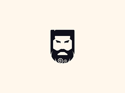 Beard Face Logomark badge barbershop beard face fashion hair haircut head hipster illustration logo logodesign logodesigner logoforsale logomark male man shop vector vintage