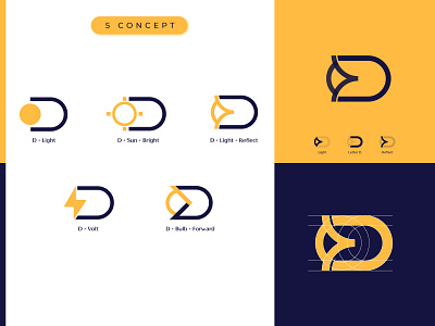 DURA LED logo Concepts behance branding dletterlogo dribble letterlogo lightlogo logoconcept logomeaning logotype minimal minimalogo modernlogo professional vector