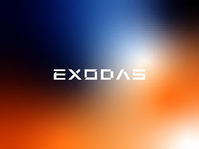 EXODAS brandidentity branding creativetypeface design logo logodesigner logopresentation logotype modernlogo nextmahamud stylishfont typeface typography