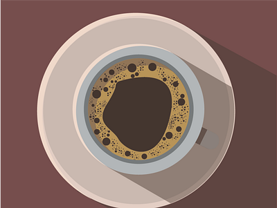 Coffee illustration vector