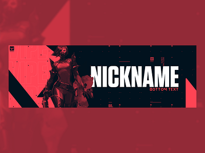 Freebie Header | Valorant (Viper) design esport esports header riot games valorant