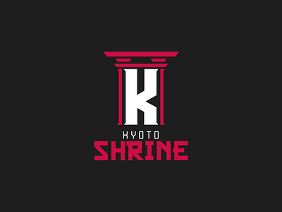 Kyoto Shrine | OW League Concept Logo concept esports flat logo logo design overwatch vector