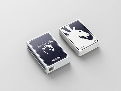 Custom Deck of Cards | Team Liquid cards concept design esports liquid mockup team liquid