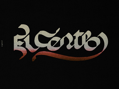 El Centro album art album cover calligraffiti calligraphy calligraphy and lettering artist calligraphy artist calligraphy logo design freestyle lettering lettering logo typography