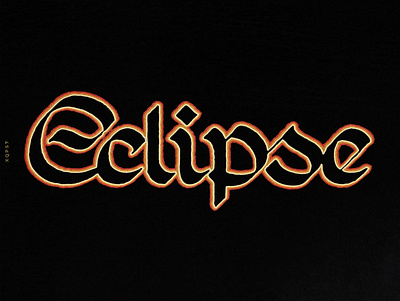 Eclipse calligraffiti calligraphy calligraphy and lettering artist calligraphy artist calligraphy logo design freestyle lettering lettering logo typography