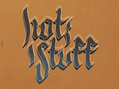 Hot stuff calligraffiti calligraphy calligraphy and lettering artist calligraphy artist calligraphy logo design freestyle lettering lettering logo typography