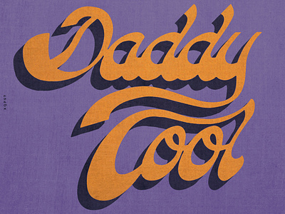 Daddy cool calligraffiti calligraphy calligraphy and lettering artist calligraphy artist calligraphy logo design freestyle lettering lettering logo typography