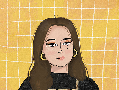 Self portrait ✨ design illustration self portrait wacom