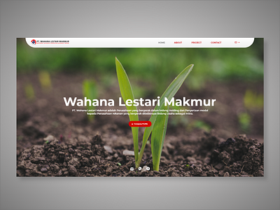 Agriculture Company Website