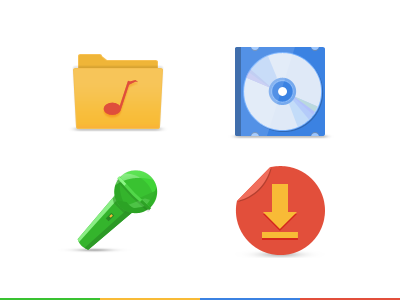 Google Style Music Icon2 album china download folder google icon mic music sola