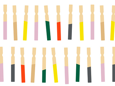 Paint Stick Pattern