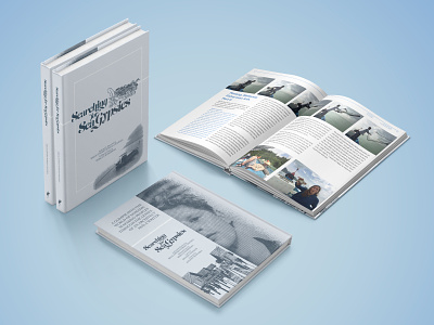 Searching for Sea Gypsies book design editorial design layout layout design