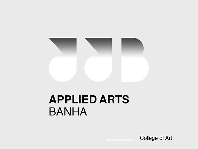 Logo | Re-Branding - Faculty of Applied Arts - BANHA art direction bibliotheca branding custom font design graphic icon logo photography typeface typography ui