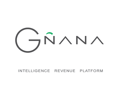 Gnana Logo branding clean contemporary elegant enterprise identity logo minimal modern poise simple visual design