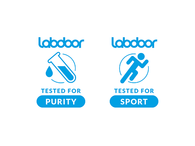 Purity and Sport Certification Seals