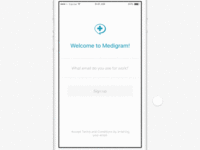 Sign-up Flow Prototype for Healthcare Messaging App