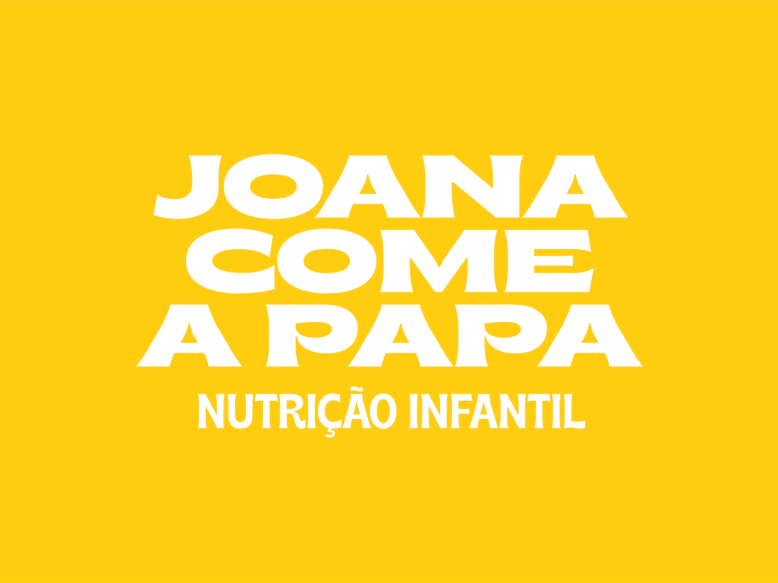 Joana Come a Papa - Logo Animation animation branding colors fruits graphic design illustration logo motion graphics type