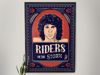 Jim Morrison illustration