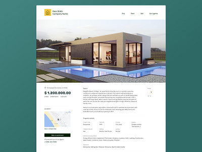 Real State Webflow template buy estate house landing landingpage real real estate realstate sell state template ui webflow website