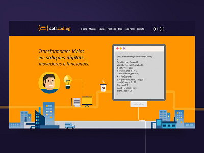 Sofa Coding (Landing page)