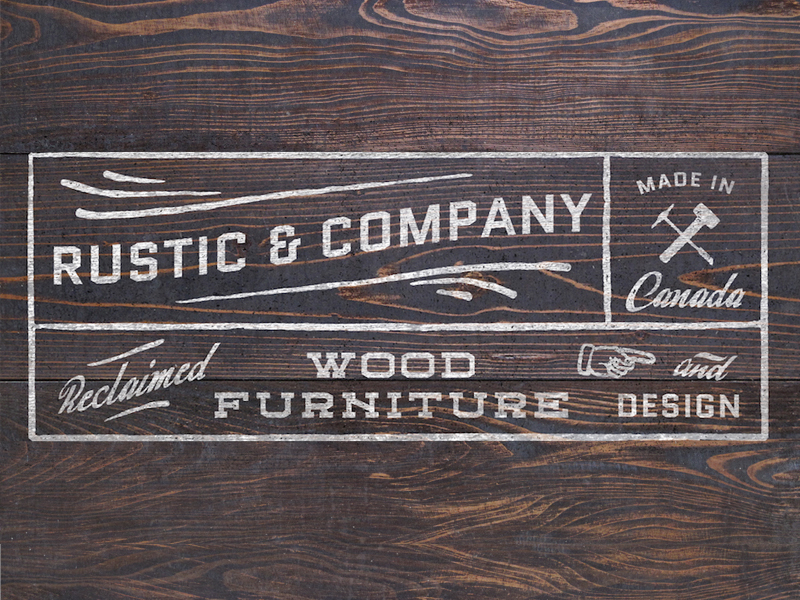 Rustic Logo Concept by Janie Kliever on Dribbble